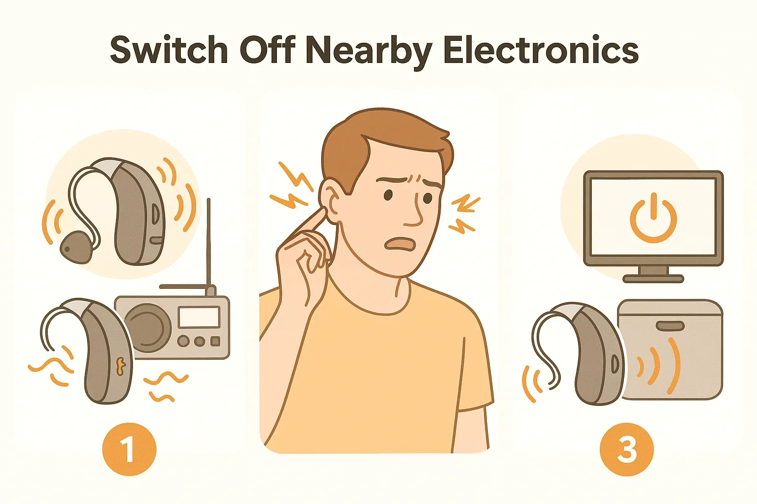 Switch Off Nearby Electronics